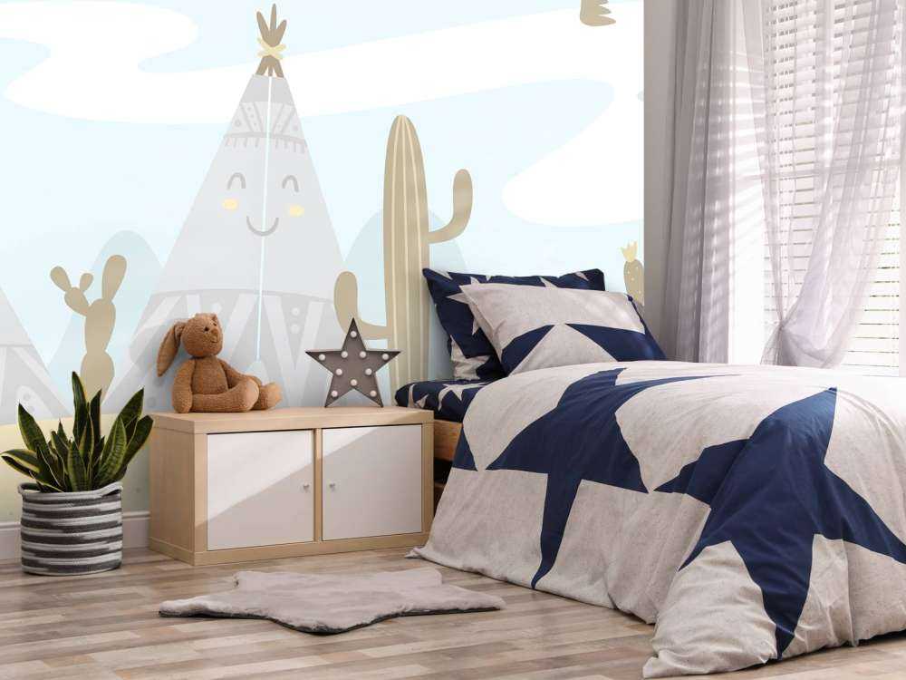 Tipis in the desert