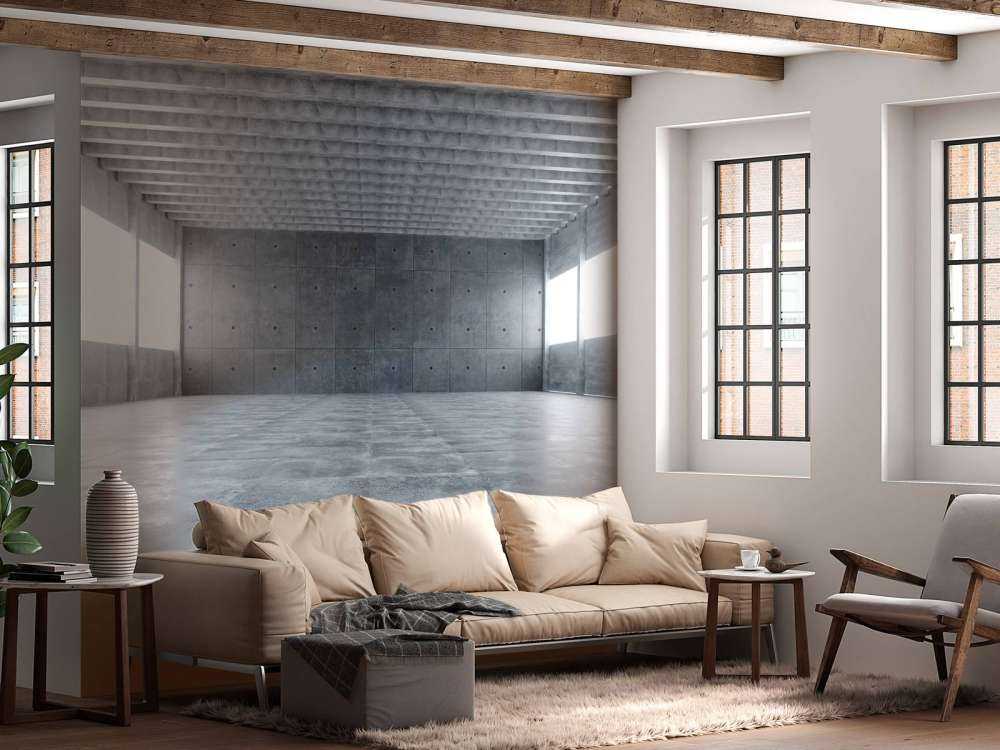 Concrete warehouse