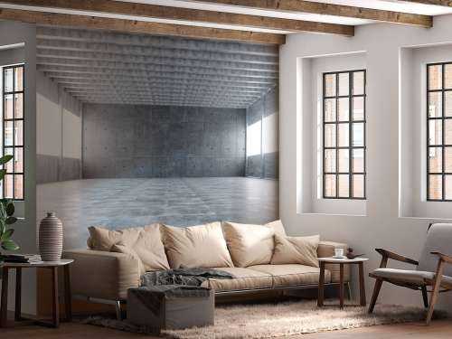Concrete warehouse