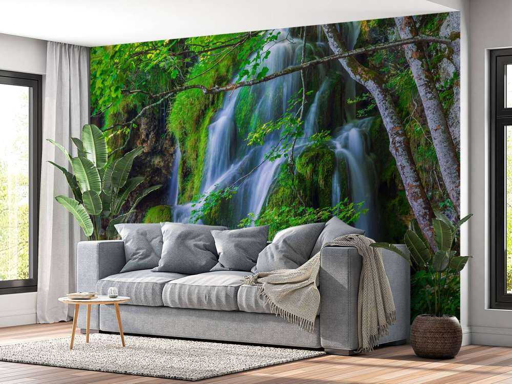 Clear waterfall