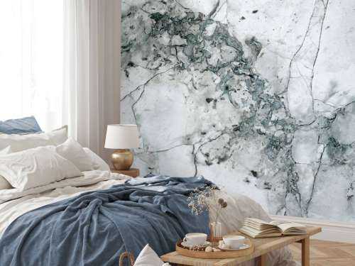 Light marble with fine structure