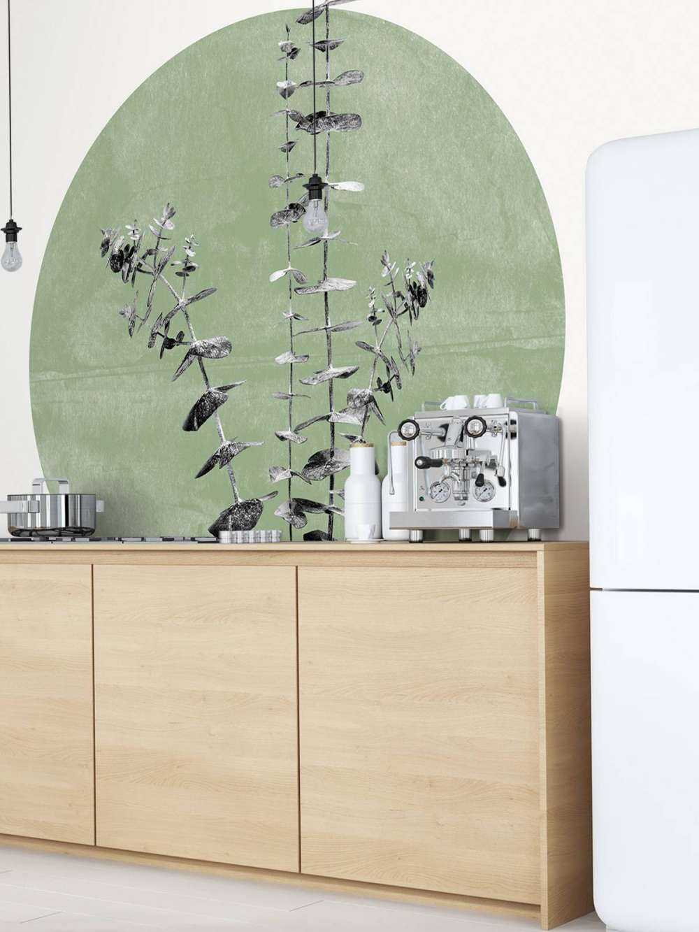 Eucalyptus and Green Moon