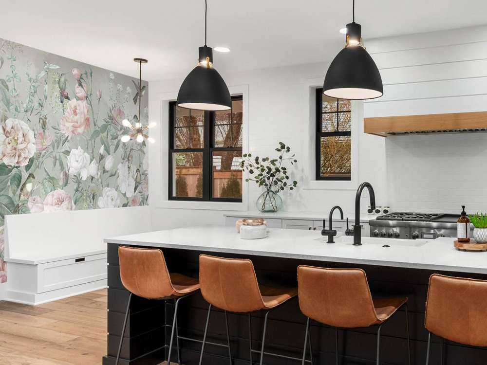 Birds in Rose Garden