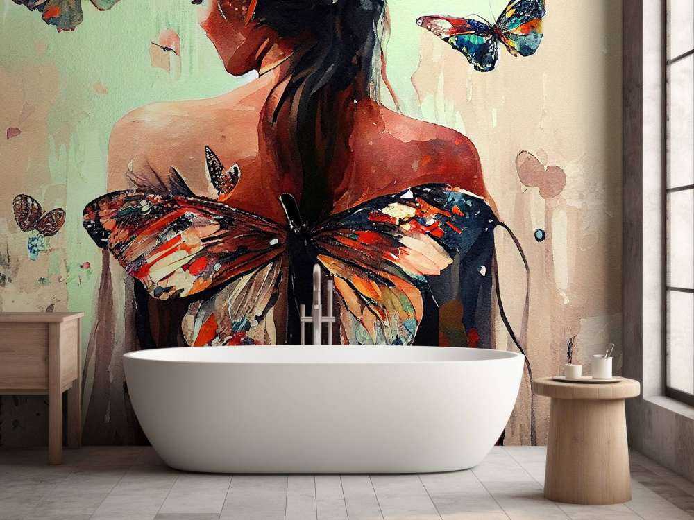 Powerful Butterfly Woman Body #3