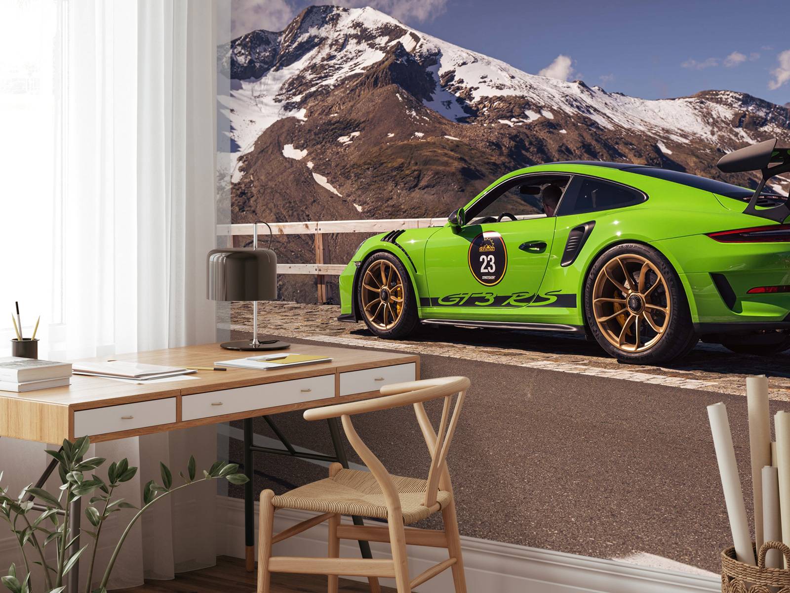 Porsche 911 GT3 RS in the Alps