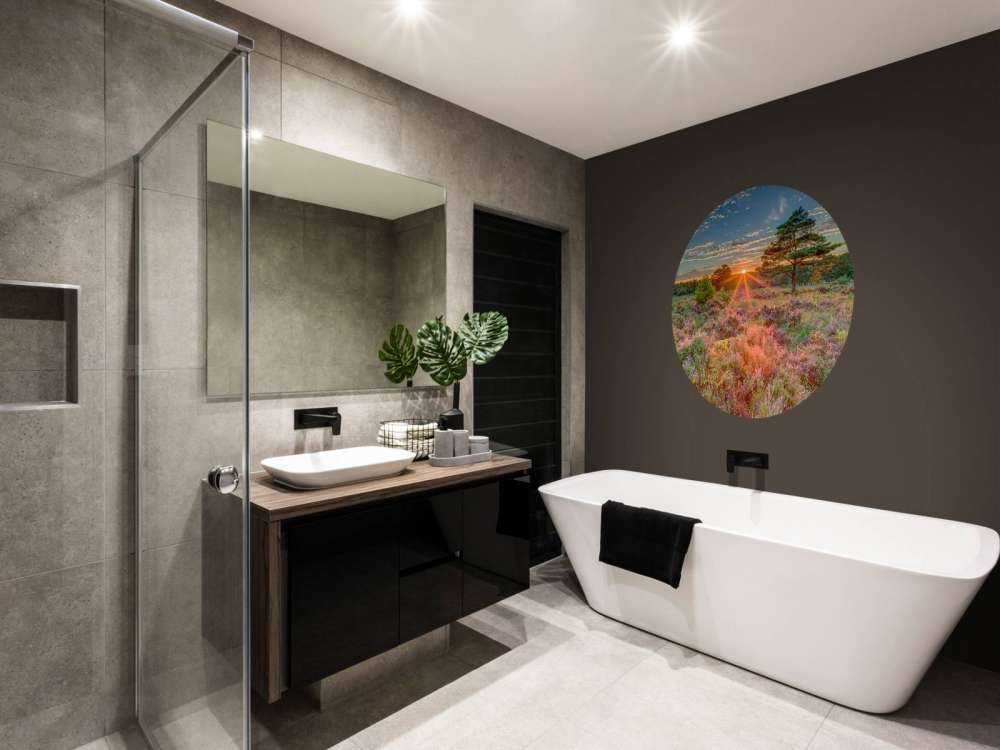 Sunset in the country