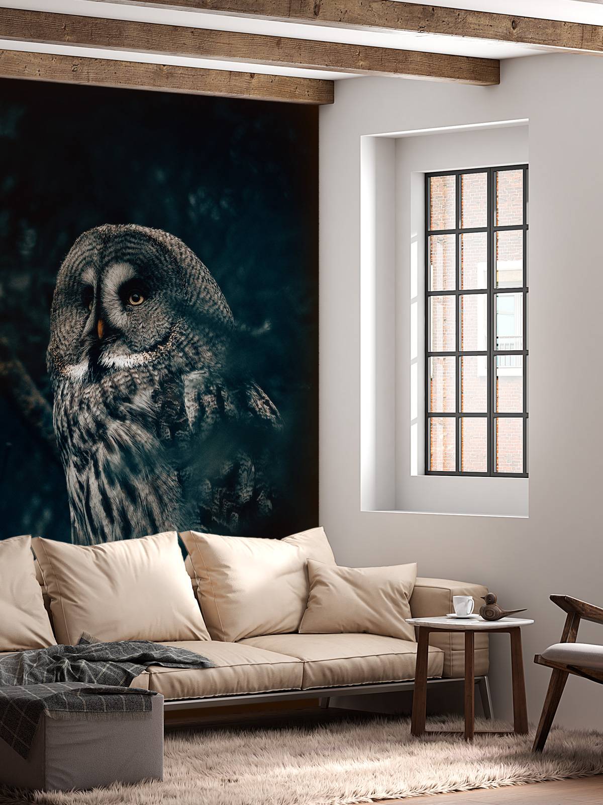 Owl in tree