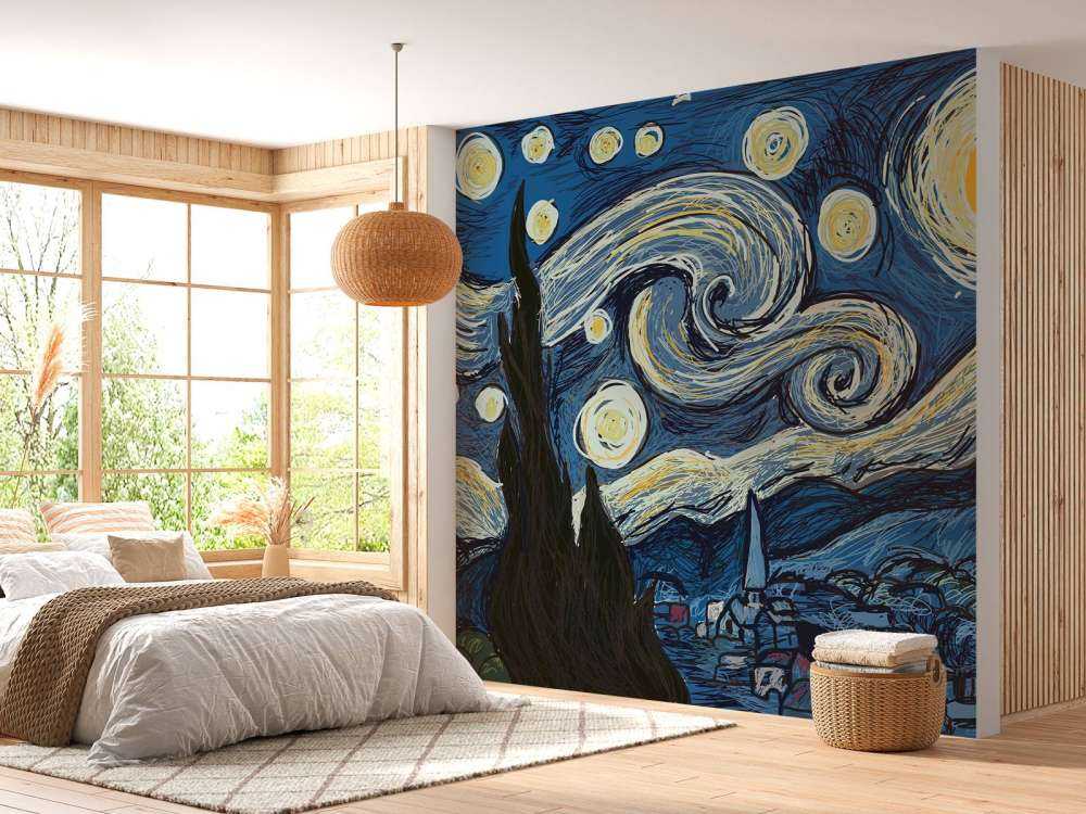 Illustratie 'De Sterrennacht'