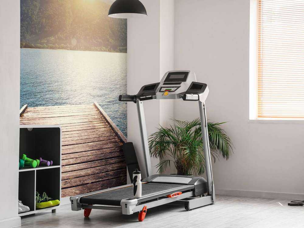 Scaffolding to a lake