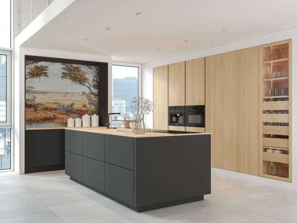 Safari landscape in colour