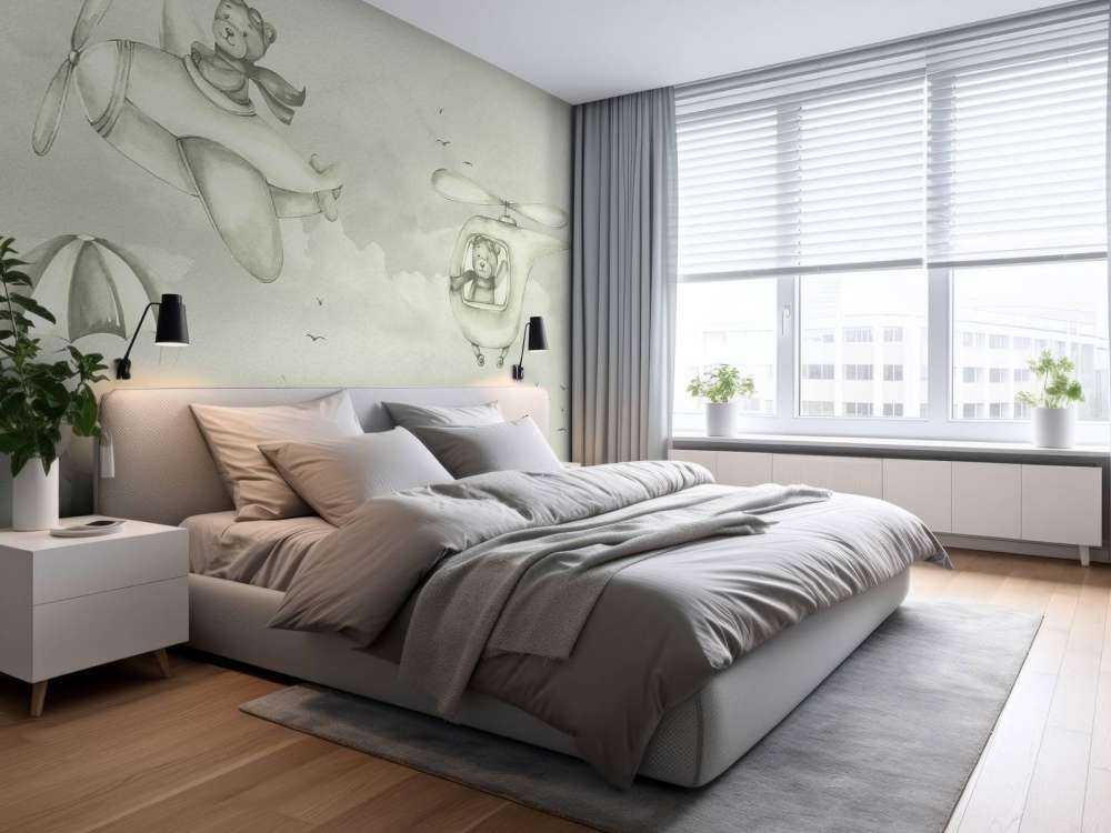 Bear pilots in green