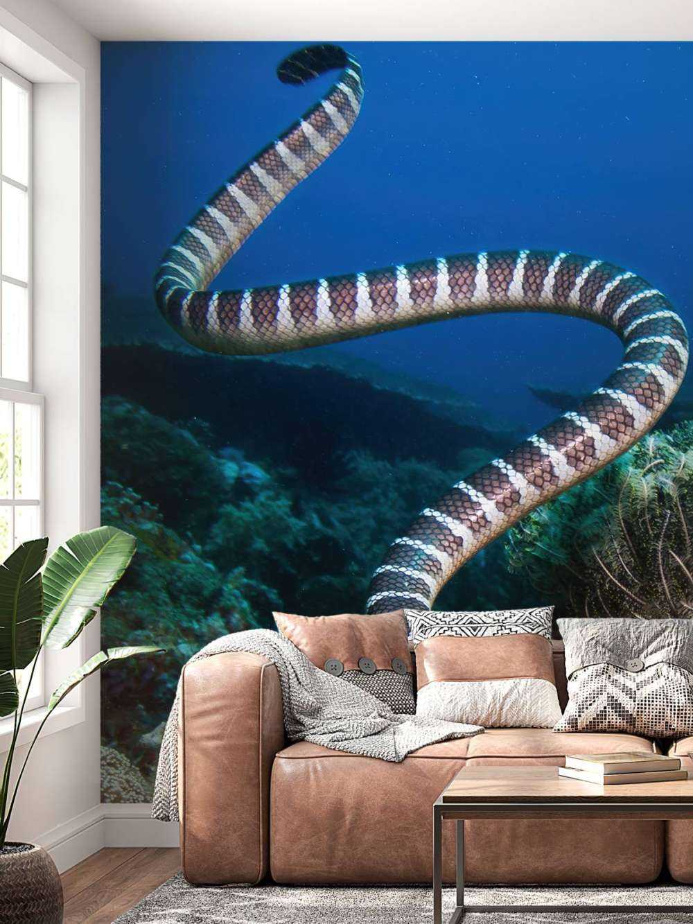 Striped sea serpent