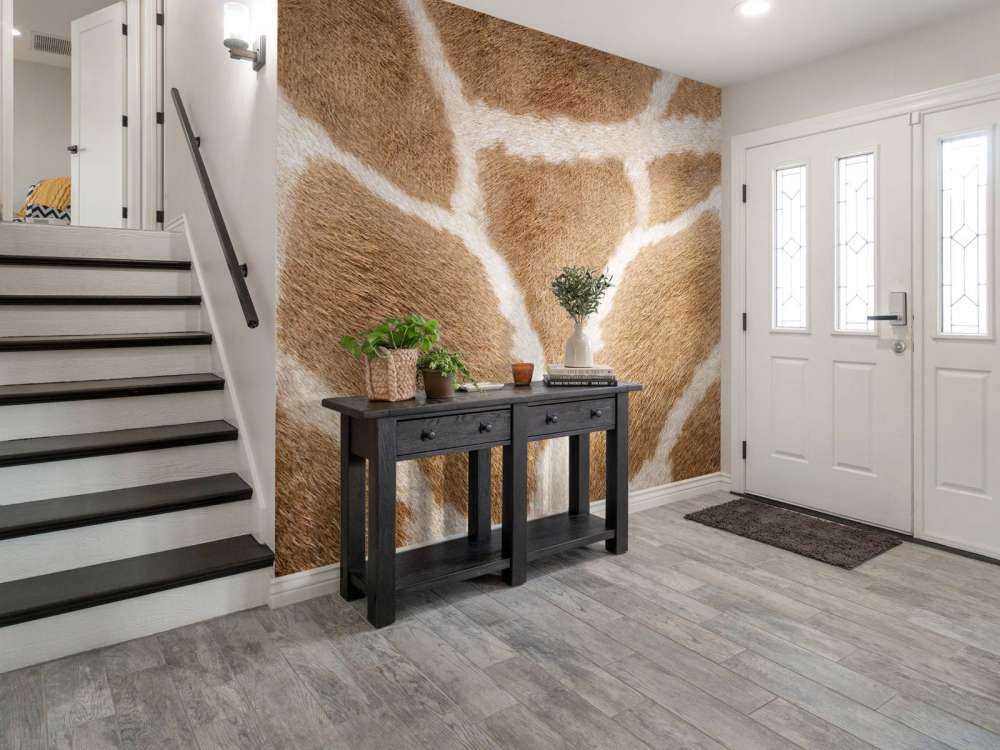 Giraffe skin