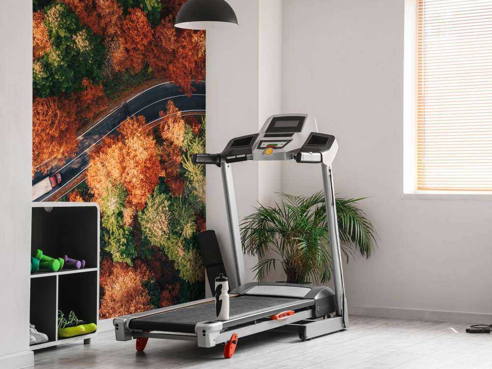 Winding road with truck