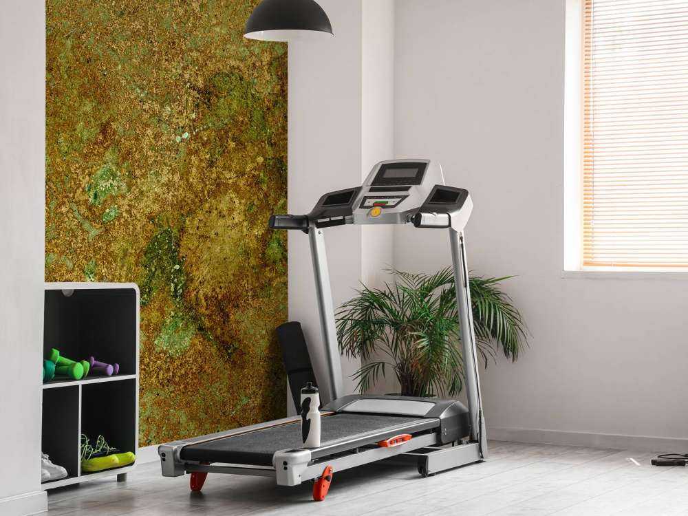 Gold coloured structure