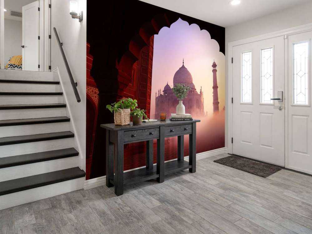 Taj Mahal at sunrise