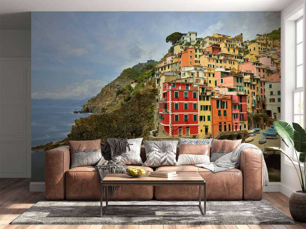 Italian cottages at the coast