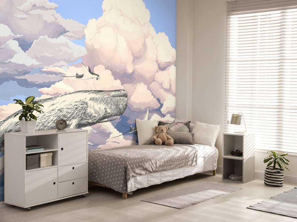 Whale with his friends