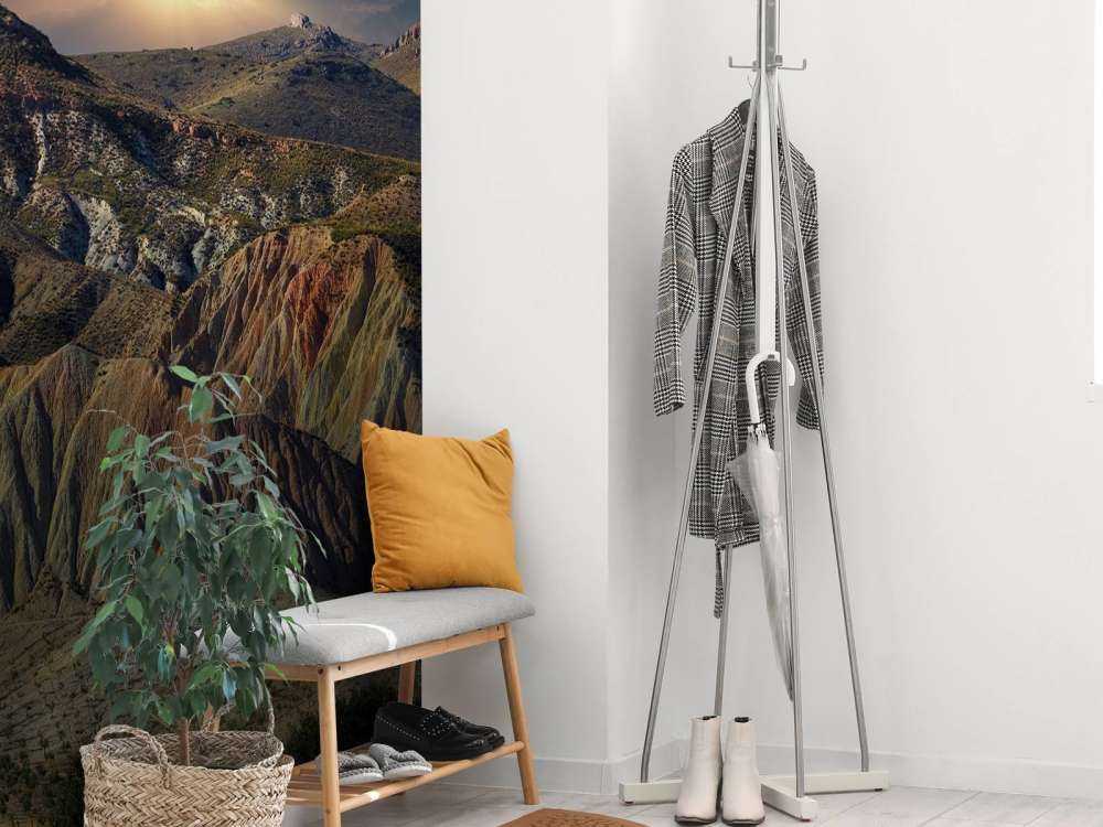 Sunset in the mountains