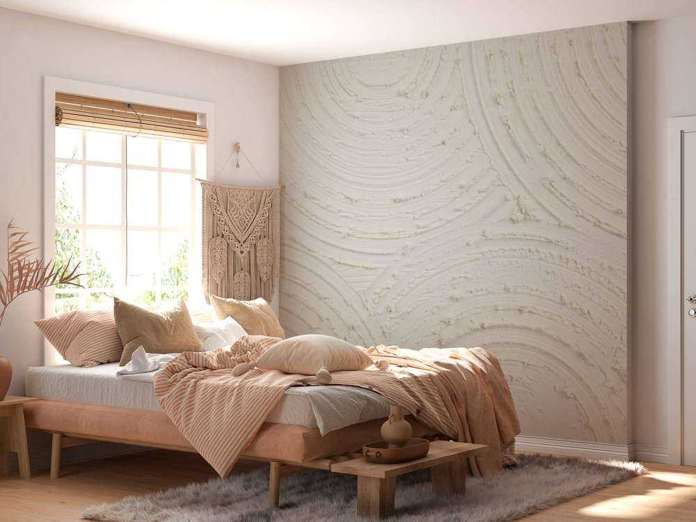 Zen circles coarse structure in off white