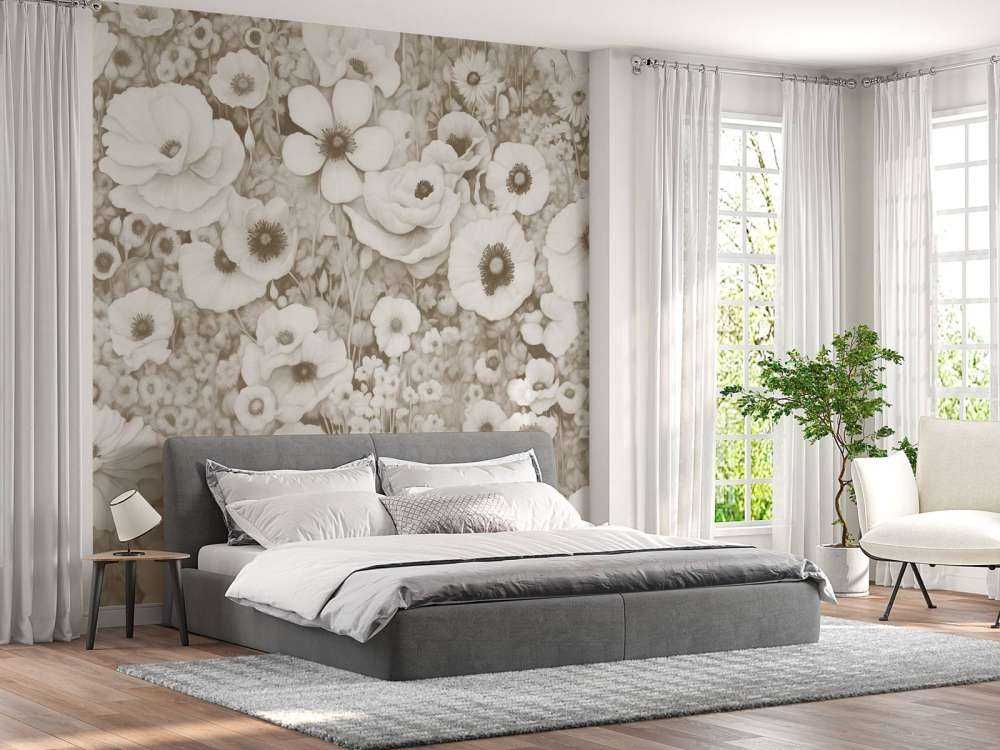 Poppy Tale Monochrome Yellow