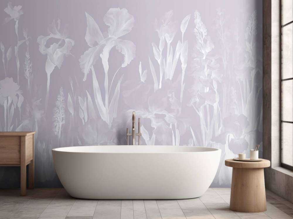 Happy Spring Dusky Purple