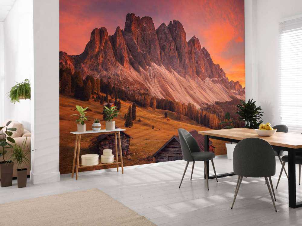 Cabins In The Dolomites