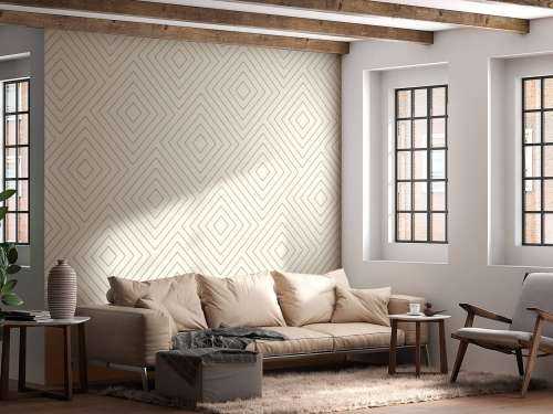 Chevron pattern, white
