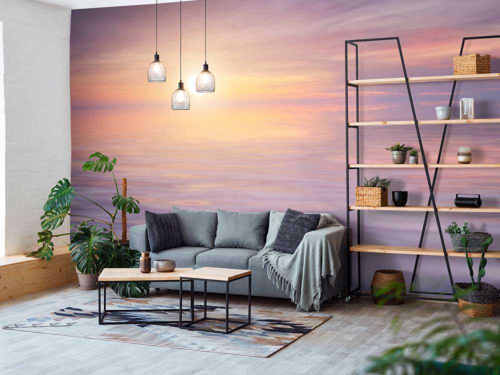 Lilac sunset