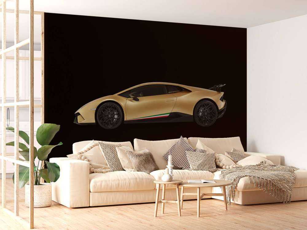 Lamborghini Huracán - Side, black