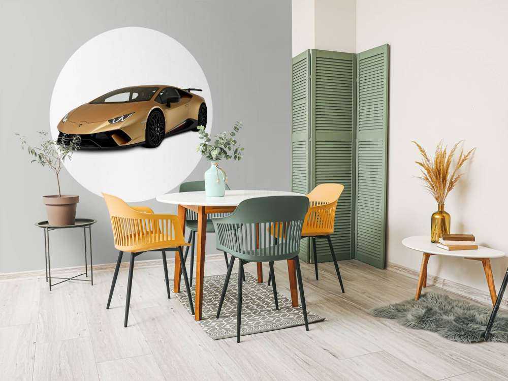 Lamborghini Huracán - Right Front, white