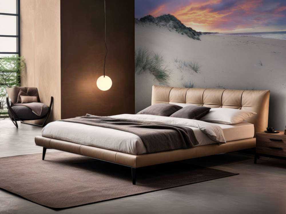 Sunrise over sand dunes