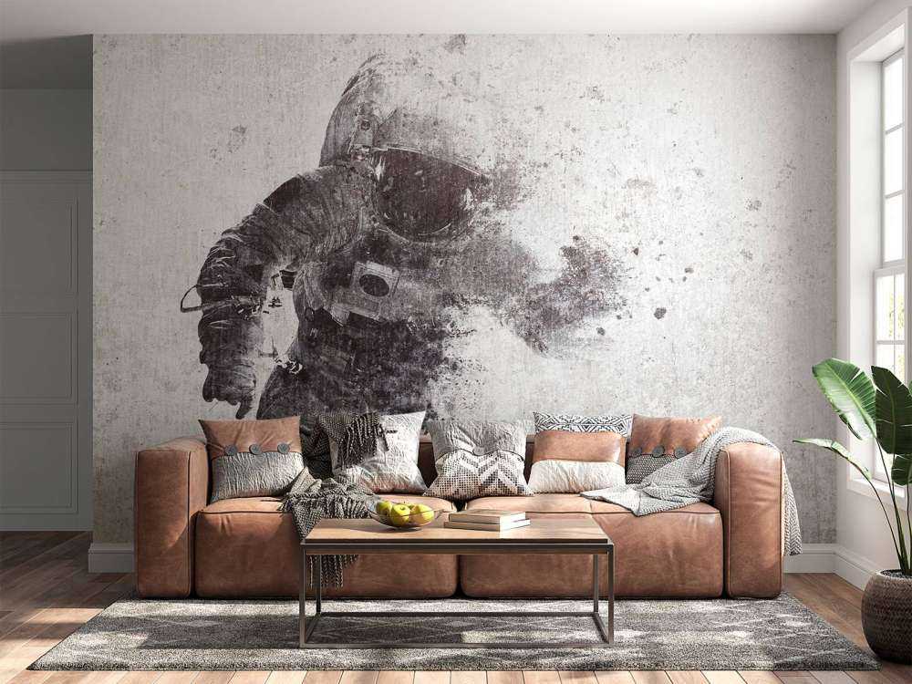 Floating astronaut