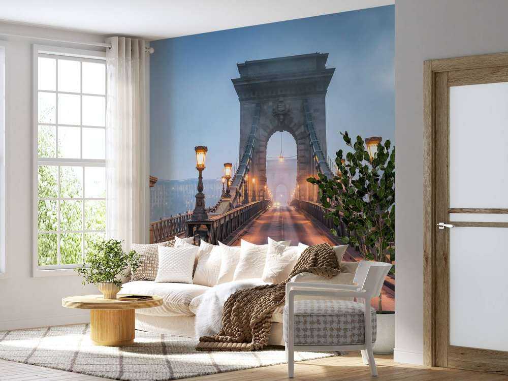 Chain bridge in Budapest