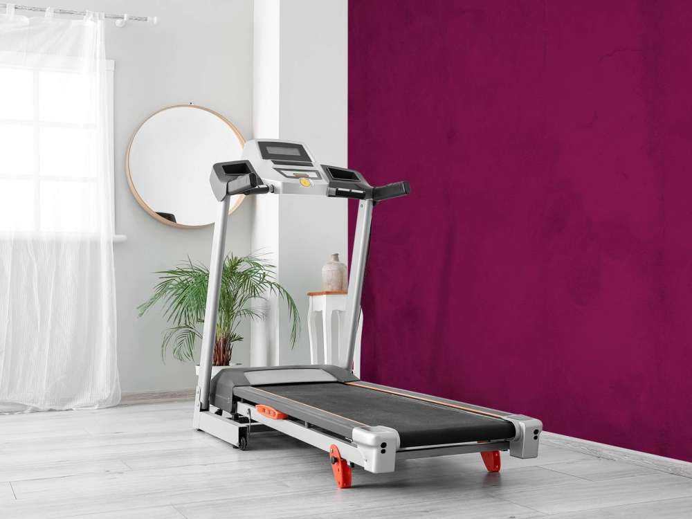 Purple brown concrete