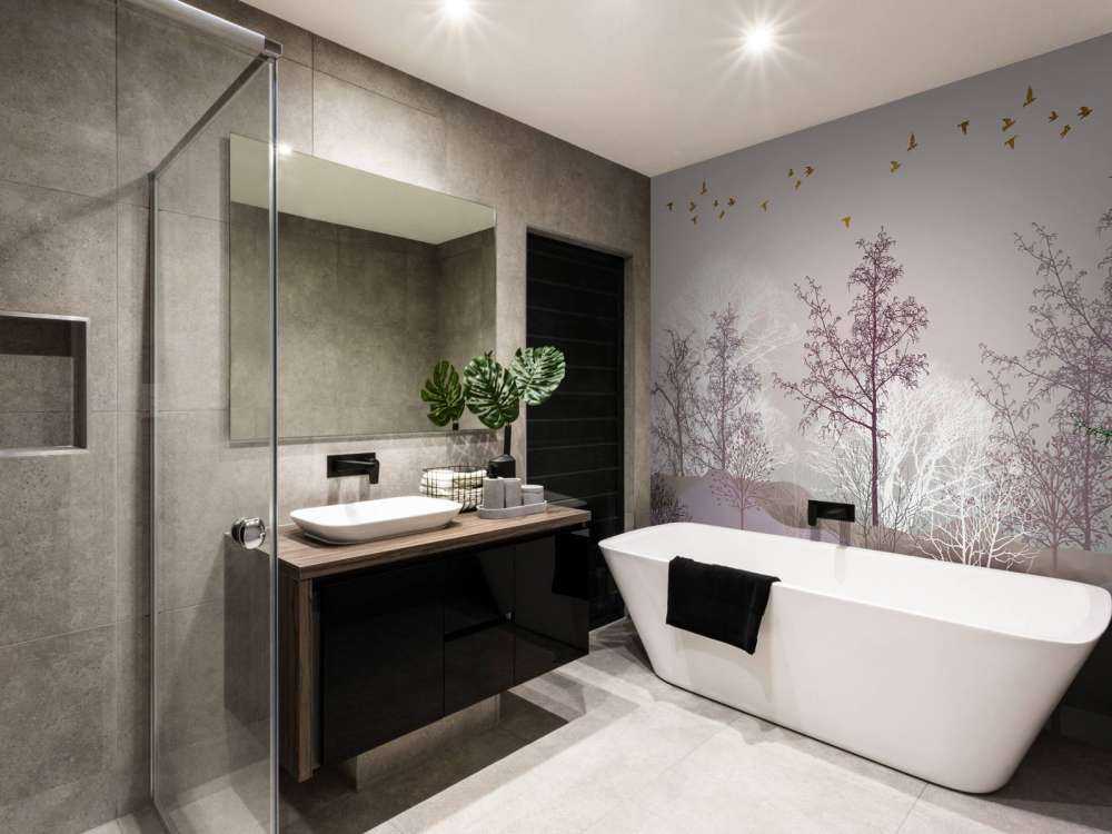 Landscape with trees