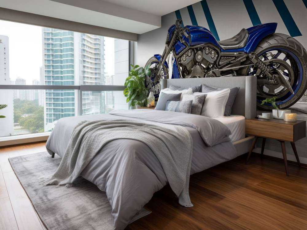 Cool customised motorbike