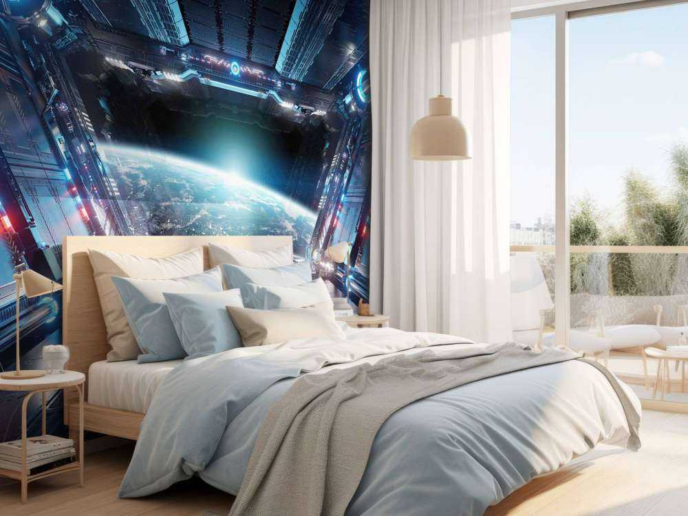 View from a spaceship