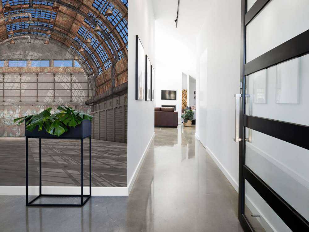 Vintage factory hall