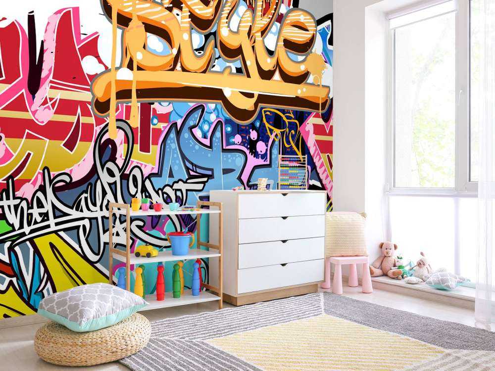 Graffiti text 