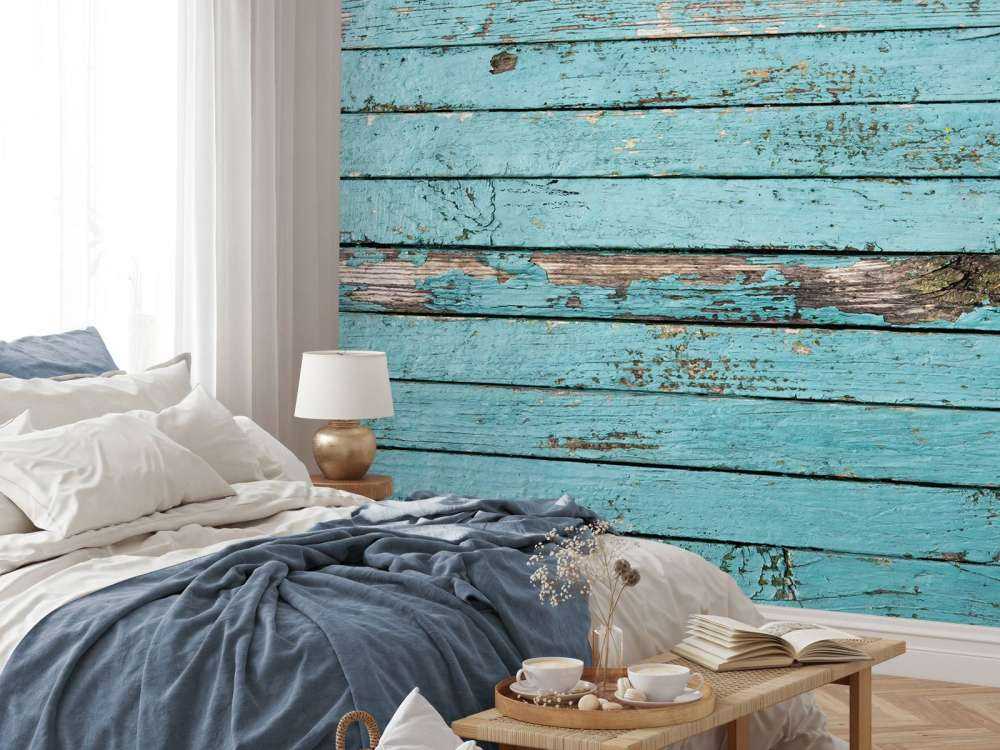 Blue wood