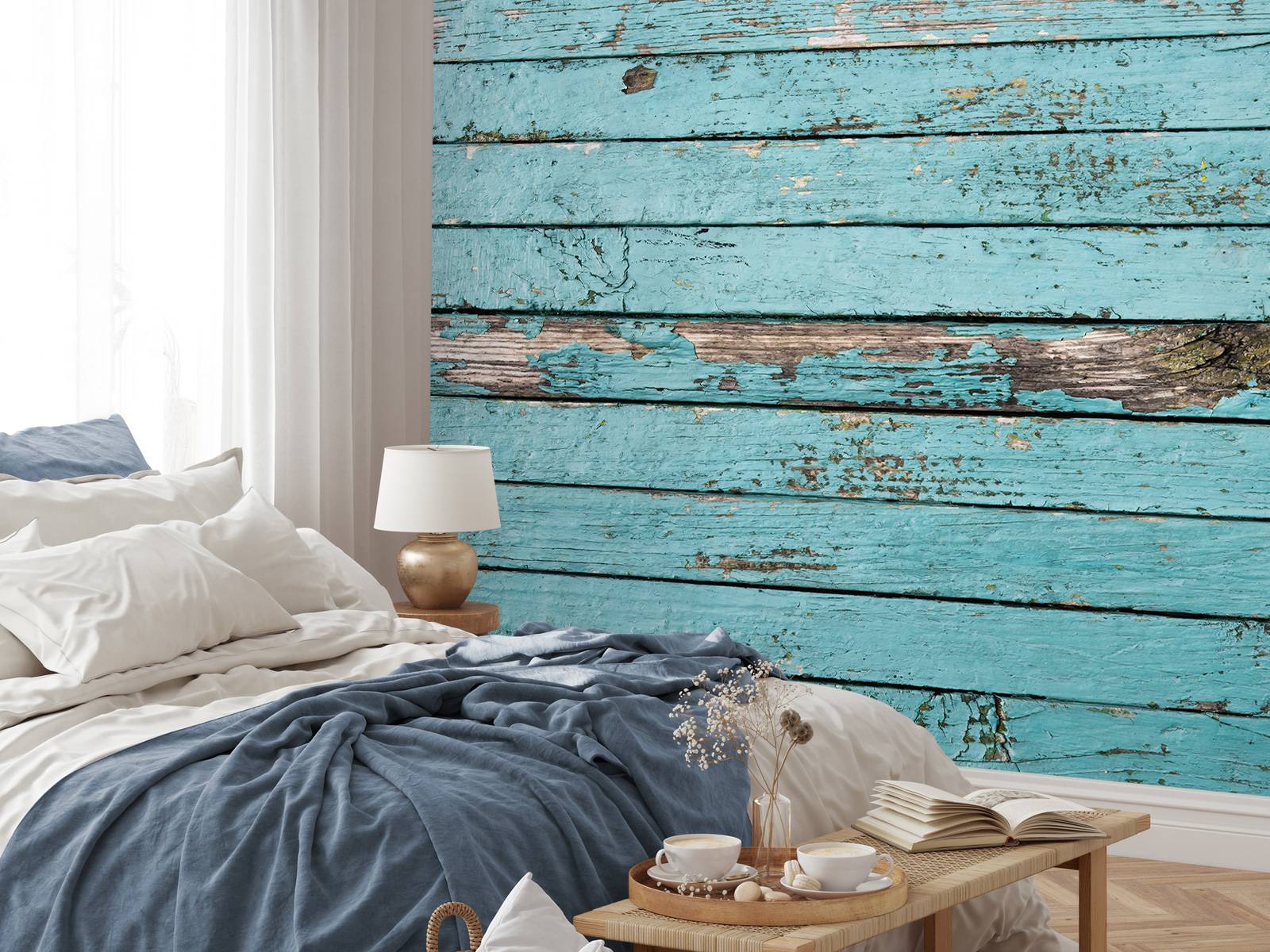Blue wood