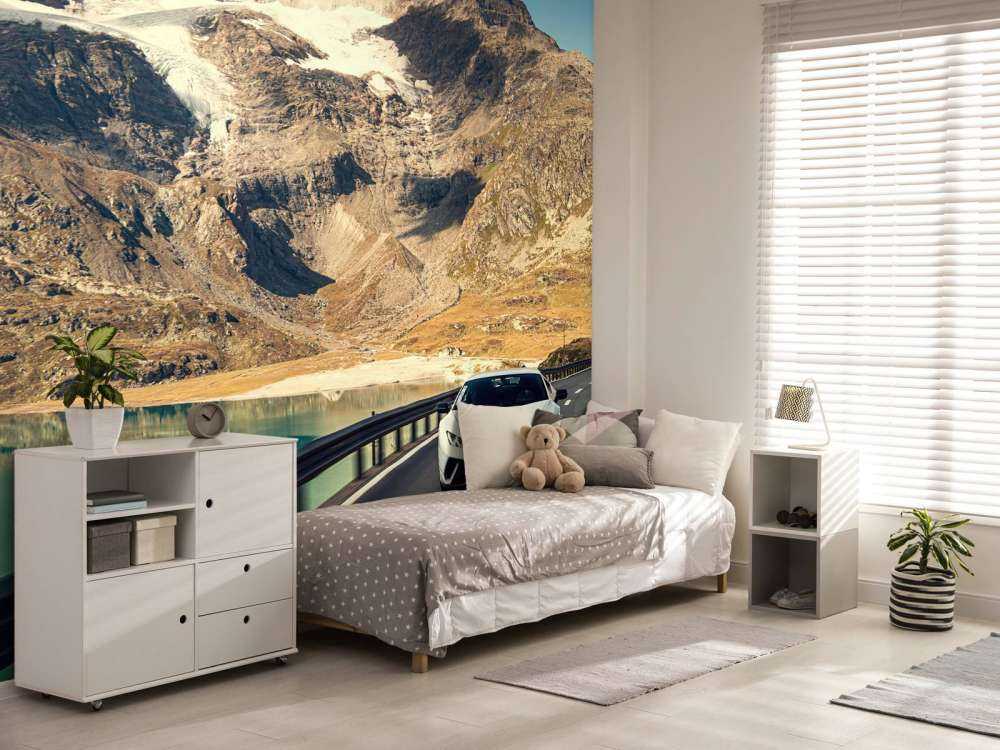 Lamborghini Huracán in the mountains