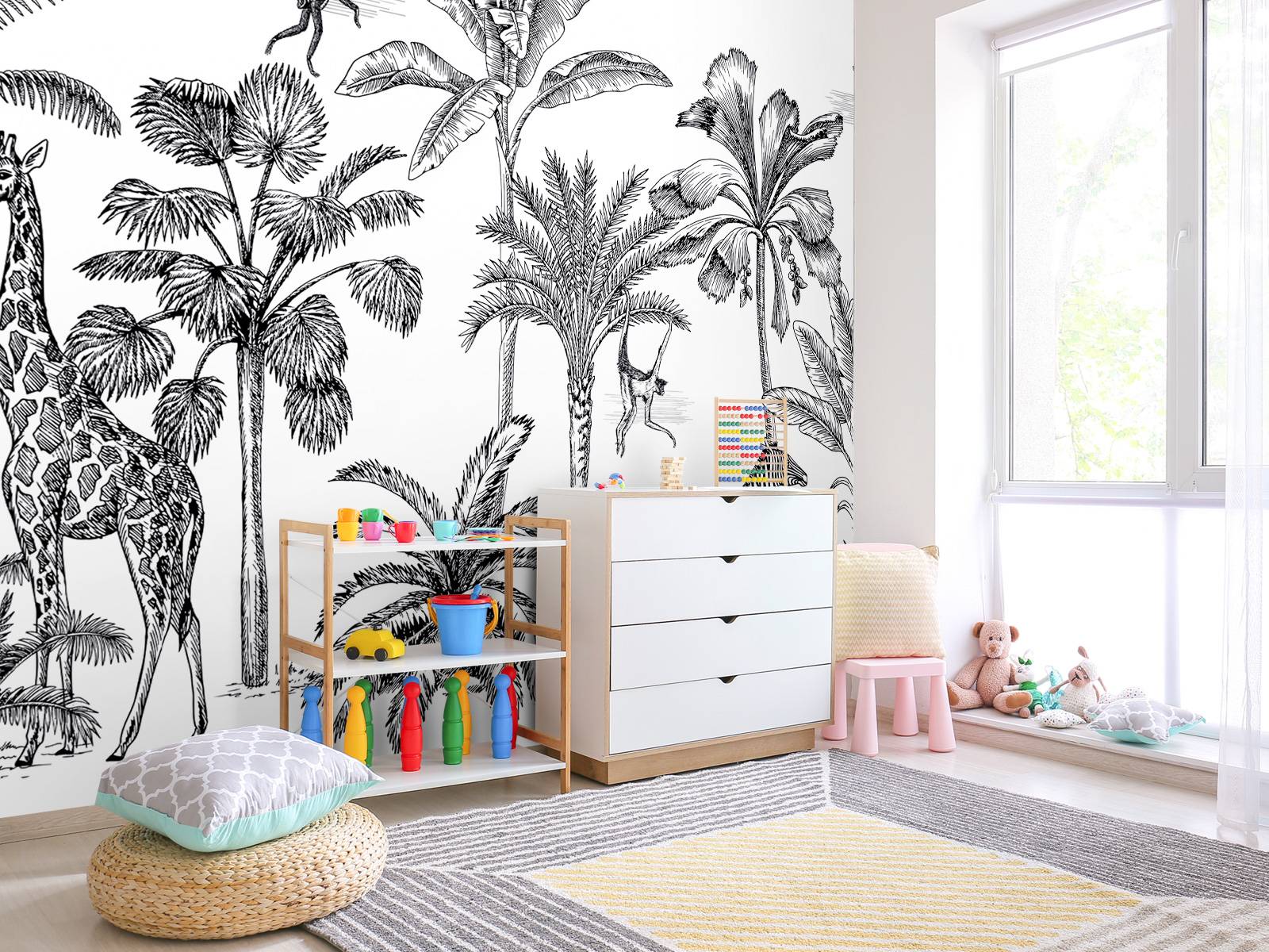 Tropical animal jungle