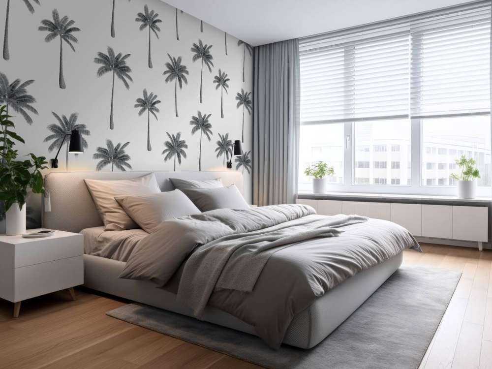Palm trees pattern