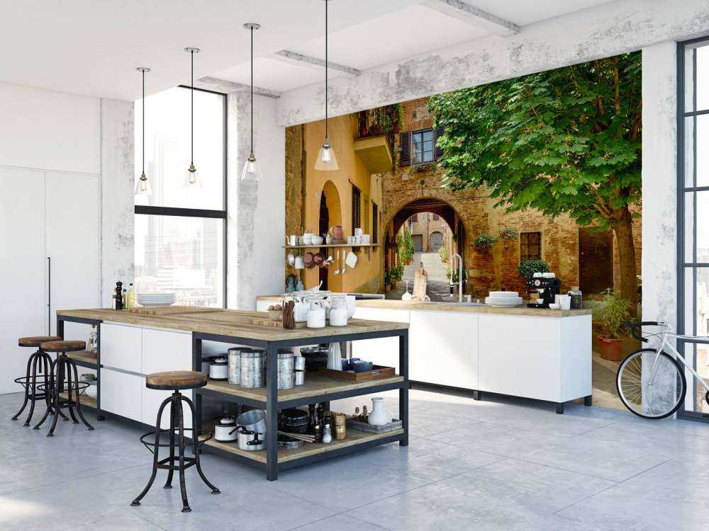 Nice little street with arch