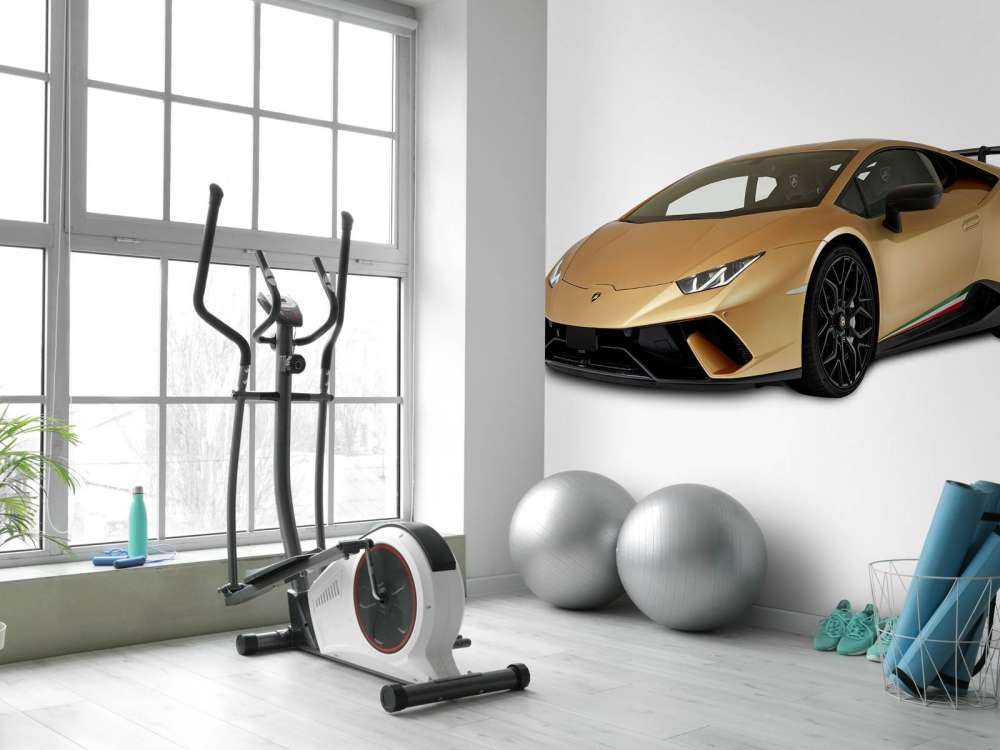 Lamborghini Huracán - Right Front, white