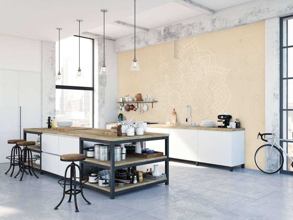 Beige Mandala Atmosphere