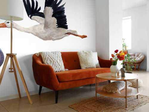 Flying Stork