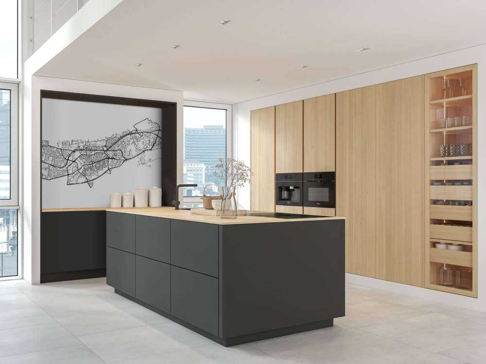 Plattegrond van Muscat, wit 